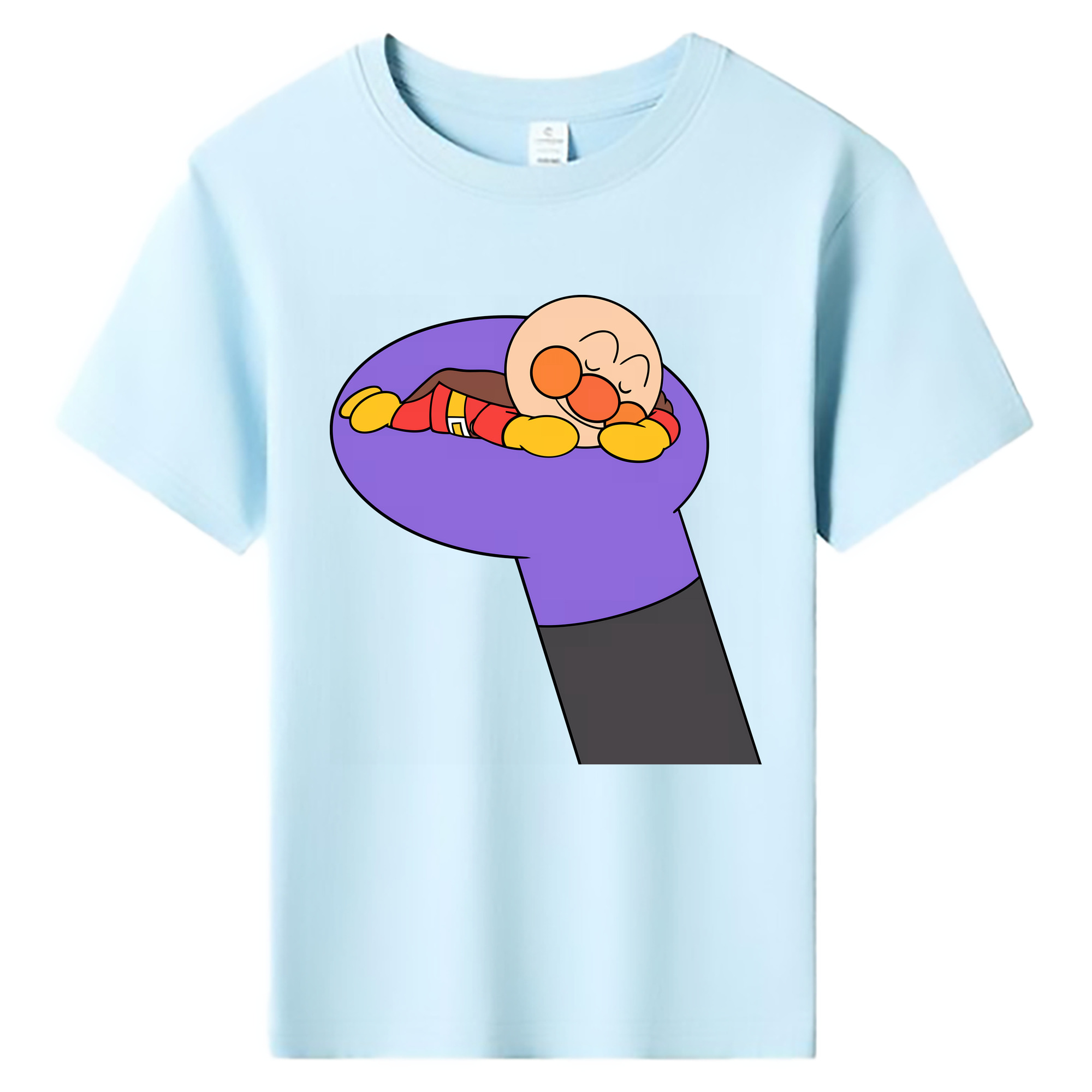 （画像用） アンパンマン Anpanman 綿100％キッズTシャツ（フロントプリント）
